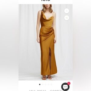 Excellent Condition: Significant Other “Aria” Dress - Size 4 - Copper